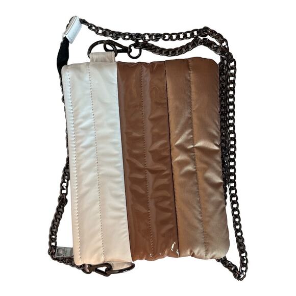 Think Royln Colorblock Gold Tote & Crossbody Bundle - Picture 9 of 10